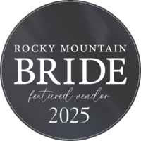 Rocky mountain bride featured wedding photographer in 2025.