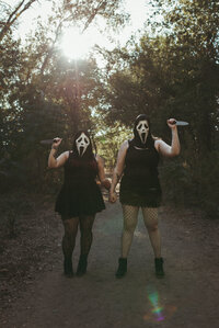 Spooky Scream Queen Photoshoot