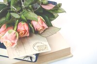 pink-rose-flowers-on-top-of-books-2008142
