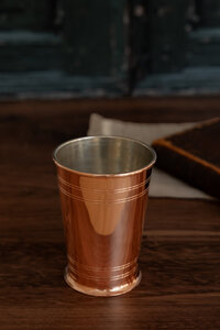Coppermill Kitchen single cocktail tumbler with tin lining