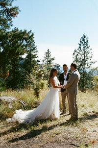 35mm film photographer at penticton  wedding