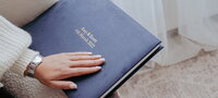 front cover of a wedding album