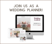 Join us as a wedding planner!