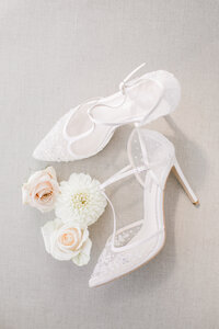 bridal shoes at New Jersey Wedding