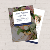Client Welcome Magazine | Lindsay Lucas