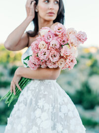 Leiana Ceremony Bride Arrival Cadoret Studios