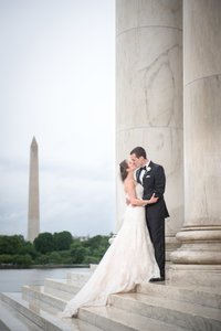 Jefferson Memorial Wedding Washington D.C (2)