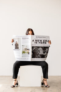 Portrait of Juliana Holmes, lead Southern California wedding planner and founder of Beyond the Event.