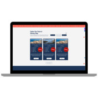 A laptop displaying a custom-designed website, tailored for unique branding and functionality.