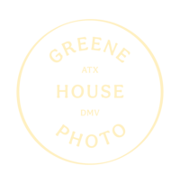 Greene House Photo stamp logo yellow