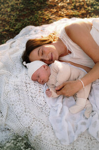 Relaxed newborn photography for WA families

