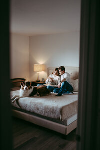 Newborn Lifestyle Photos in California