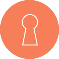 orange key