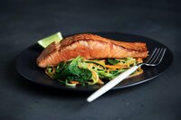 A photo of a meal that Elizabeth West, a personal trainer in Boca Raton, recommended to a client.