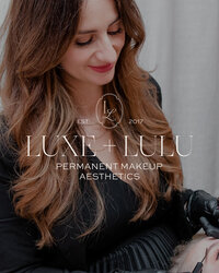 Luxe + Lulu Logo Design Mockup