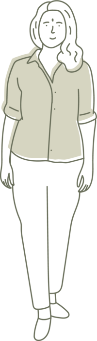 Woman with a bindi on forehead | Kansas perinatal mental health therapist