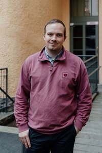 Kuvassa rakentamisen asinatuntija Roope Nyqvist