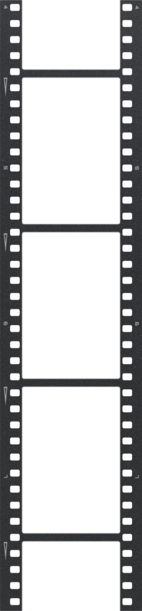 Film strip border used to frame in digitized film photos.