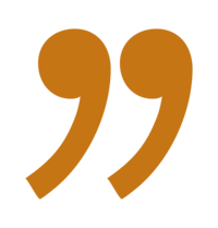 Quotable Copy quotation mark brand element