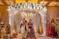 Wedding planning company designs Indian wedding ceremony 