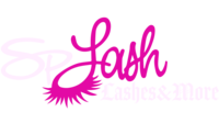 Splashes Lashes And More logo in pink