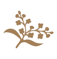 Grow & Gather Floral logo tan