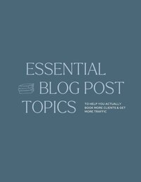 Blog post topic ideas