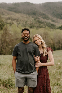 family photoshoot in the smoky mountains