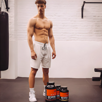 Sportif with QNT powder – Muse delivers targeted social media marketing, branding, and web design for sports nutrition brands in Sydney.