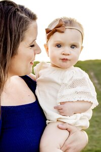 mom and babygirl in plano texas