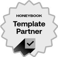 HoneyBook Template Partner Logo