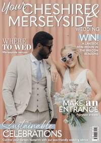county brides magazine with a light and airy cheshire photographer