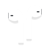 white airpods