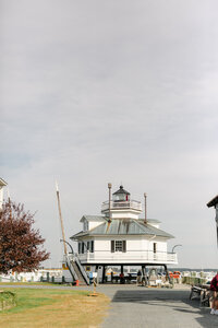 Lighthouse at Chesapeake Bay Maritime Museum