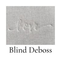blind deboss