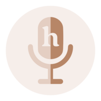 Hello Podcast Media_Mic Logo-copper