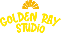 Goldern Ray Studio Logo Mark