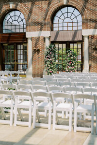 Wedding decor designed and planned by Love & Whimsy Events