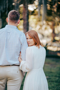 engagement session  bride groom