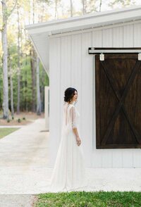 timeless a-line wedding dress
