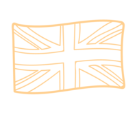 Flagge England Illustration