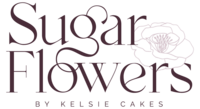 Sugar Flowers by Kelsie Cakes Logo