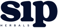 Sip Herbals logo navy
