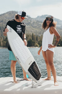 wake surfing in lake tahoe