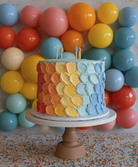 Birthday cake background