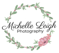 The brand logo for Michelle Leigh Photography