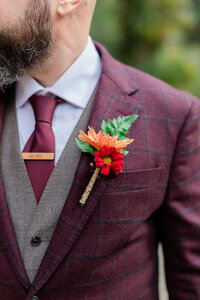handmade boutonniere