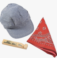 Cap, Whistle, and Bandana