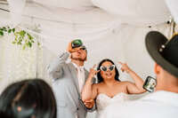Partying at the Wedding Reception | Photography by Jocelyn