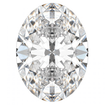 oval lab diamond icon